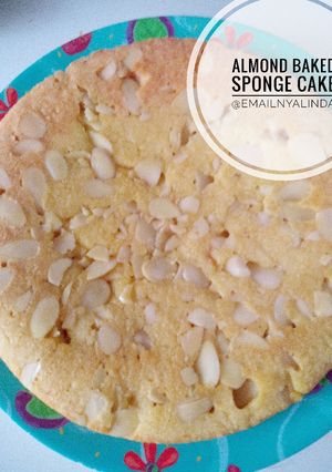 Foto resep Almond Baked Sponge Cake