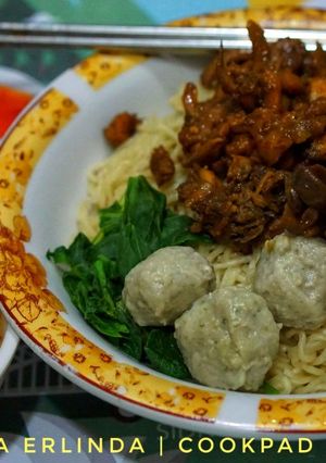 Foto resep Mie ayam jamur #BikinRamadanBerkesan