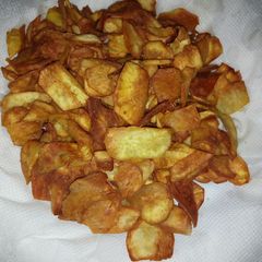 A picture of Sweet potato chips.