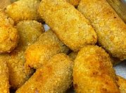 Una foto de croqueta de verdura y bechamel