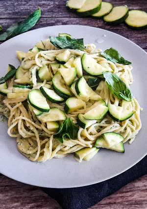 Une photo de Crème de courgette