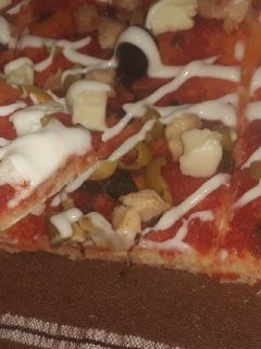 صورة لوصفة بيتزا سريعة وإقتصادية 😋😋