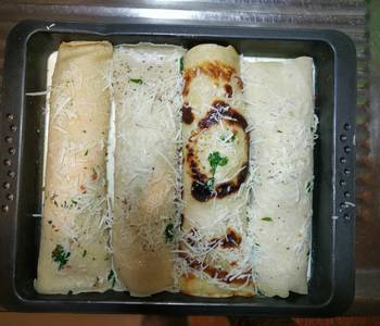 Update, Making Recipe Baked Chicken Crepes Very Delicious