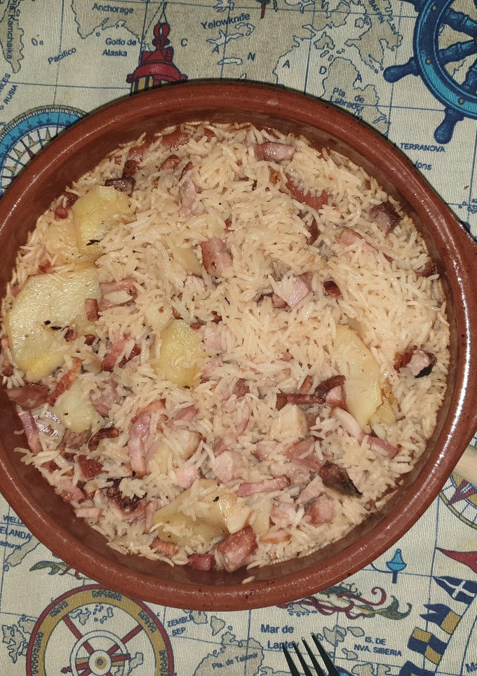 Una foto de Arroz seco al horno 🥘🍴