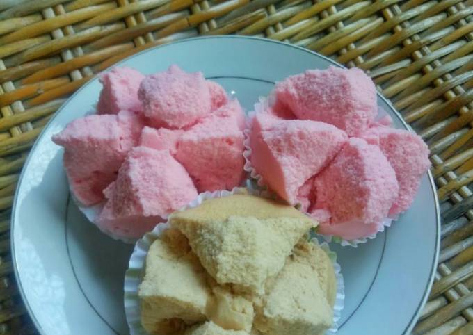 Resep: Bolu Kukus Mekar (anti gagal) Yang Enak