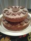 Torta de Coco y Canela, con galletas de chocolate 🎂