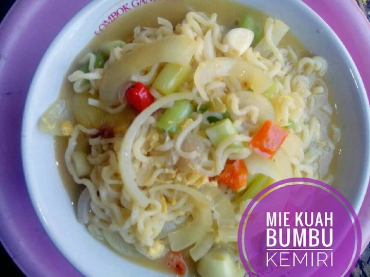 Cara Gampang Menyiapkan Resep Mie tek2 kuah bumbu kemiri yang Enak Banget Anti Ribet, Bikin Ngiler