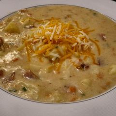 Creamy Potato Soup A picture of Creamy Potato Soup.