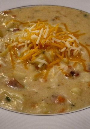 A picture of Creamy Potato Soup.