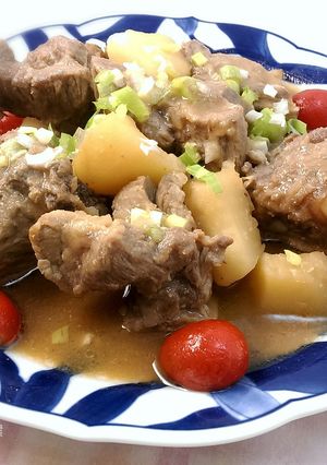 馬鈴薯味噌排骨【電鍋料理】 的食譜成品照片
