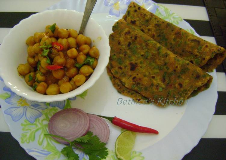 Spring Onion Paratha