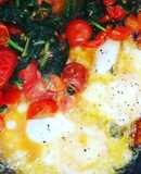 Shakshouka con chorizo español