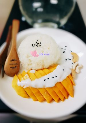 Hình của món Xôi xoài.