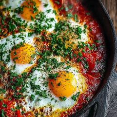 A picture of Shakshuka.