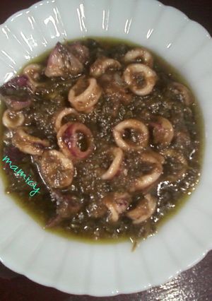 Foto resep Cumi Cabe Hijau