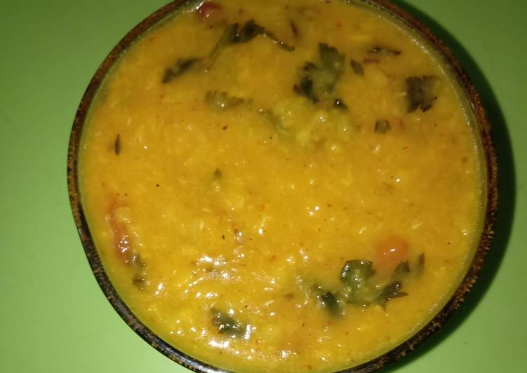 Recipe of Perfect Yellow moong dal