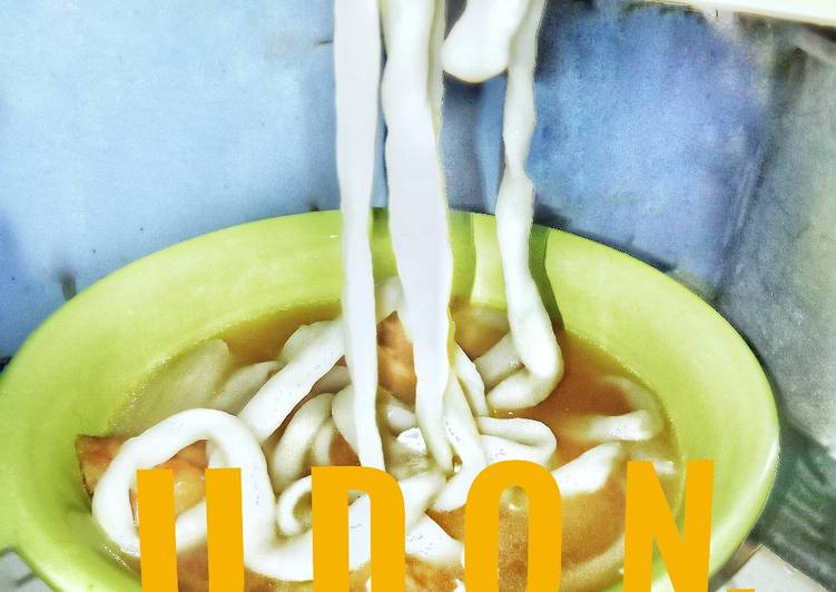 Udon homemade