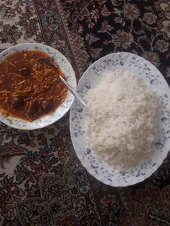 عکسی از دستور خورشت قیمه با برنج