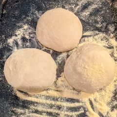 A picture of Homemade Pizza Dough.