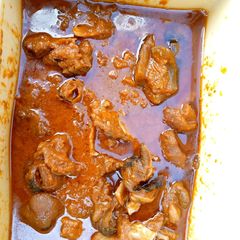 A picture of Iya Basira stew.