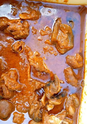A picture of Iya Basira stew.