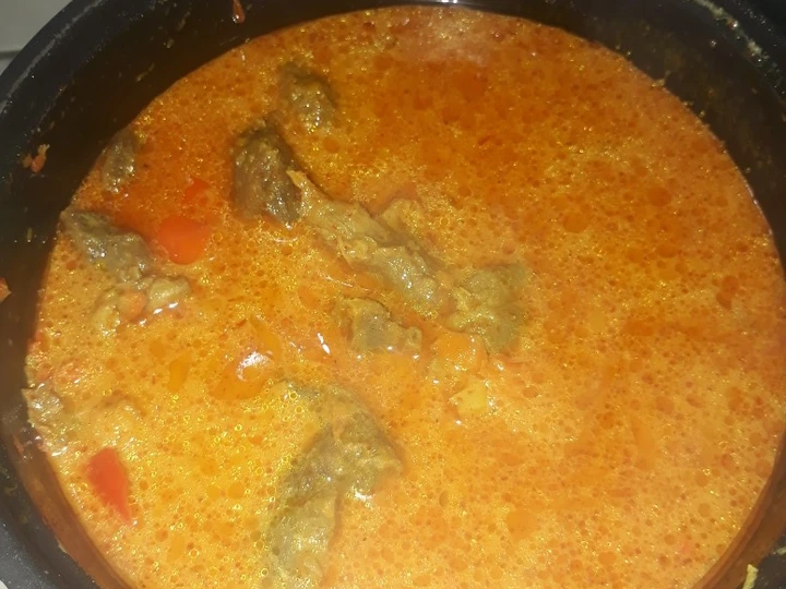 Cara Mudah Menyiapkan Resep Gulai Daging Sapi Bumbu Instan (ala anak kos) yang Sempurna Anti Ribet, Uenak Banget