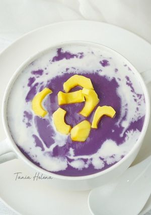Foto resep Bubur Ubi Ungu