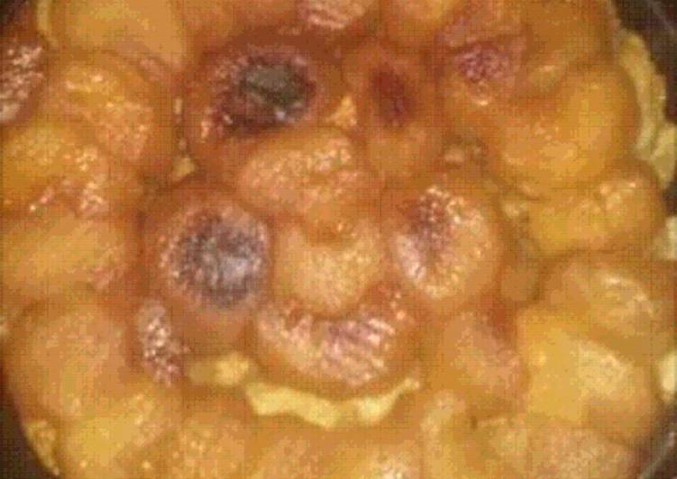 Tarta tatin de manzana