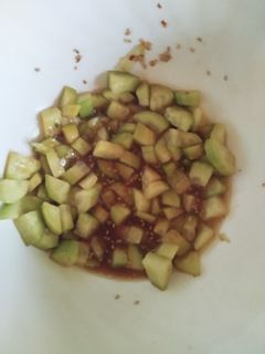 Una foto de Ensalada de pepino japonesa