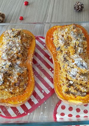 Une photo de Butternut farcie