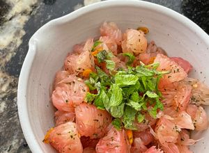 Foto resep Yum Som O - Pomelo Thai Salad