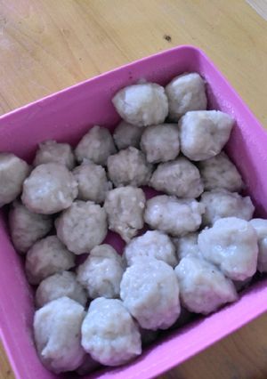 Foto resep Resep Pentol /Bakso Tusuk