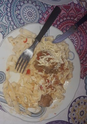 Una foto de Fideo caseros