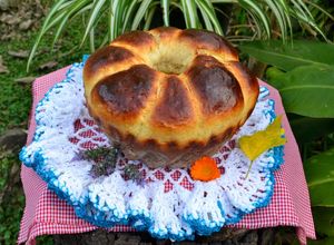 Una foto de Pan brioche de banana y vainilla🤓
