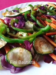 Una foto de Ensalada templada