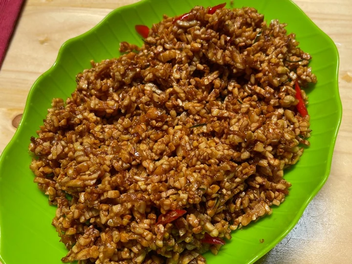 Cara Mudah Membuat Resep Kering tempe manis pedas yang Sempurna Anti Ribet, Uenak Banget