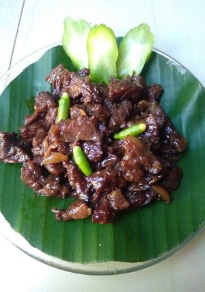 Foto resep Daging masak sederhana