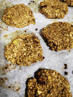 Una foto de Tortitas vegetales con chocolate
