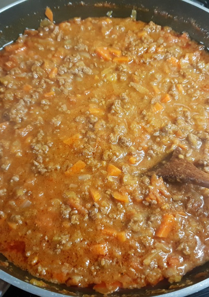 Una foto de Boloñesa tradicional sin gluten