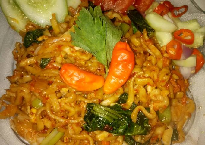 Langkah Mudah Masakan Resep Bakmi goreng jawa extra pedas