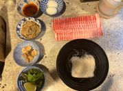 A picture of seafood pho