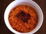 Arroz al guajillo