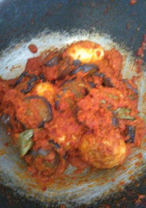 Foto resep Telor terong balado
