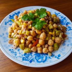 A picture of Healthy High Protein Chickpeas Salad.