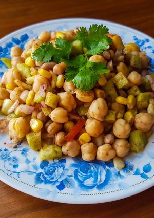 A picture of Healthy High Protein Chickpeas Salad.
