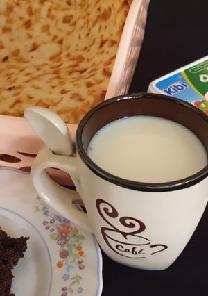 عکسی از دستور نوشیدنی شیر و عسل