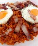 Migas de pan picantonas