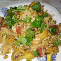 A picture of #Veg_Biryani😋😋😋.