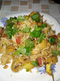 A picture of #Veg_Biryani😋😋😋.