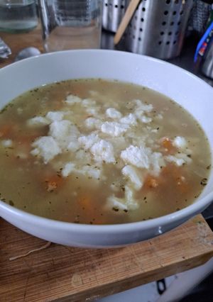 Une photo de Soupe péruvienne au quinoa